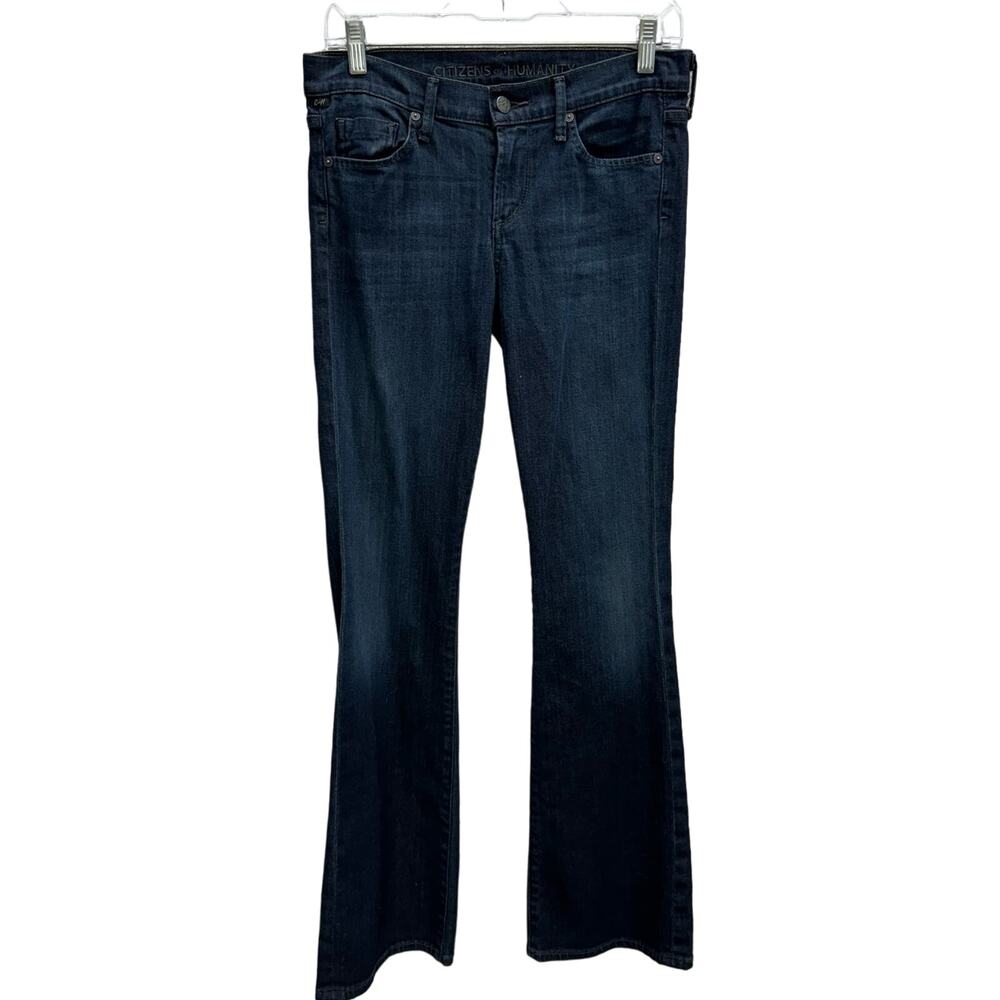 Citizens Of Humanity Jeans Women's Size 27 Dark Wash Low Rise Boot Cut